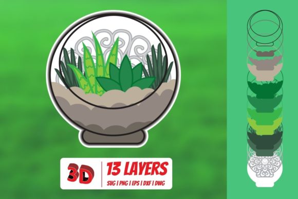 3D Florarium5 SVG for Creative Sellers: A Practical Review for Etsy, Canva, and Print-on-Demand Shops