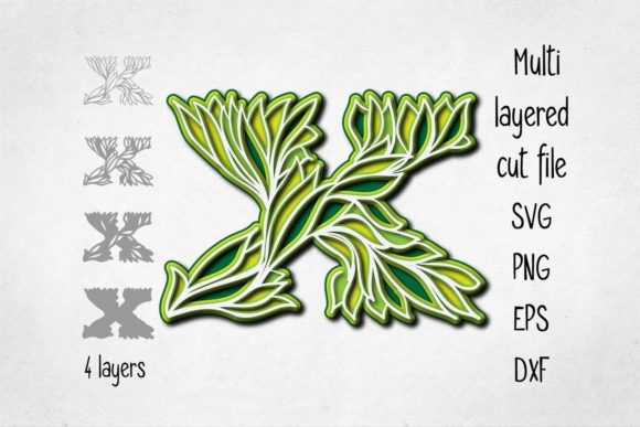 3D Layered Alphabet Letter X: A Designer’s Real-World Review