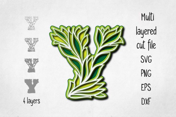 3D Layered Alphabet Letter Y – A Designer’s Review for Real Client Projects
