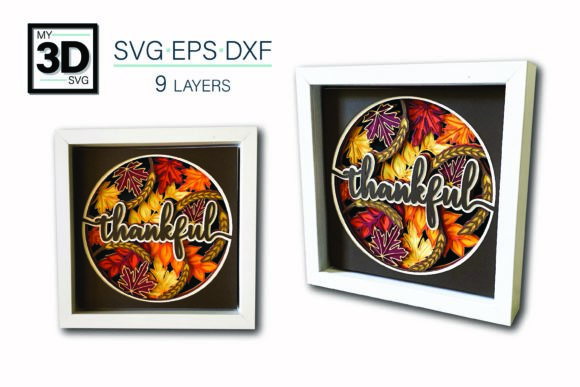 3D THANKFUL SVG for Shadow Box Crafts: A Crafter’s Honest Review