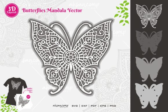 Butterflies 11 Mandala SVG 3D Layered: A Designer’s Real-World Embroidery Review