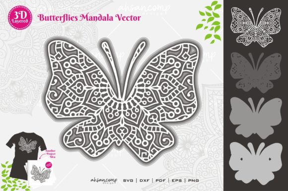Butterflies 2 Mandala SVG 3D Layered: A Designer’s Real-World Review for Branding and Visual Projects