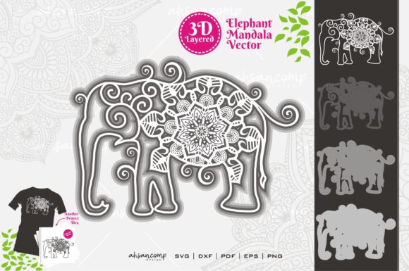 Elephant Mandala Vector SVG 3D Layered 5: A Blog Designer’s Real-Use Review for Content Publishers