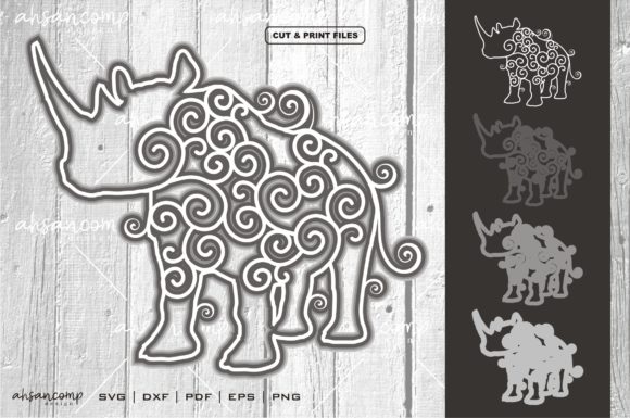 Evaluating Rhino Vector SVG 3D Layered 1 for Local Business Branding and Packaging Design